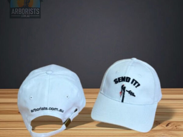 White Send-It Cap